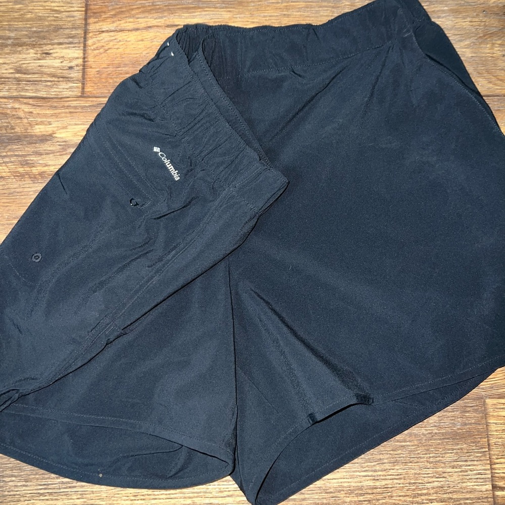 columbia black shorts